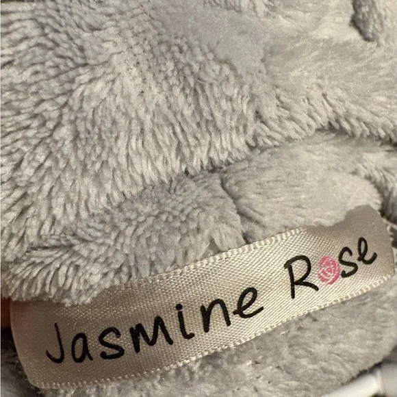 Cozy Textured Robe in Gray - Picture 3 of 7